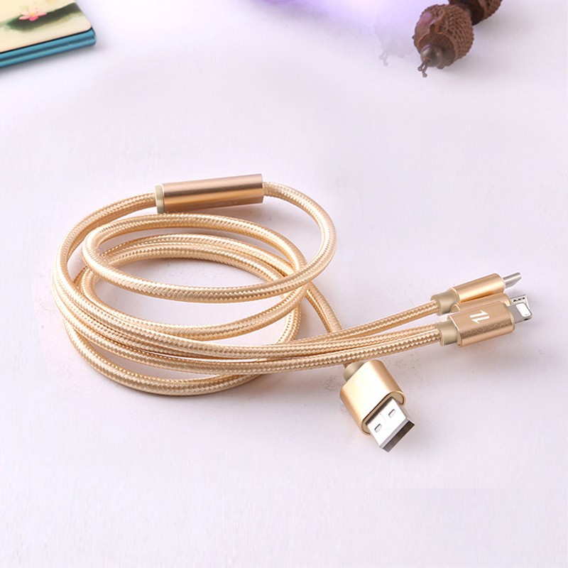 Dây cáp sạc USB loại C Apple 3 trong 1 chuyên dụng