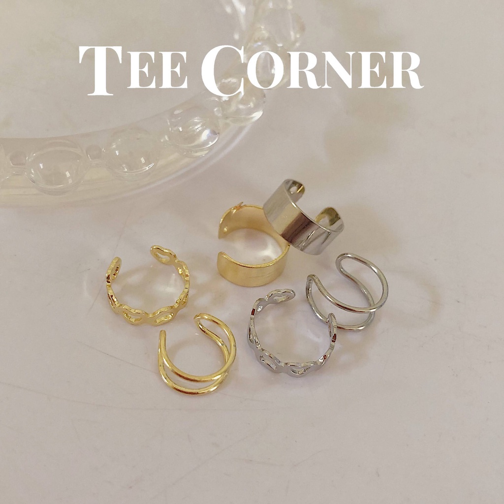 Khuyên Tai Kẹp Vành Cá Tính