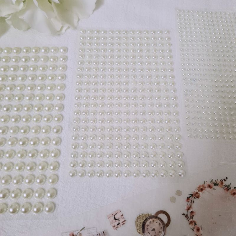 Krisna.room ♡ Hạt cườm đính nhị hoa trang trí sổ xinh xắn