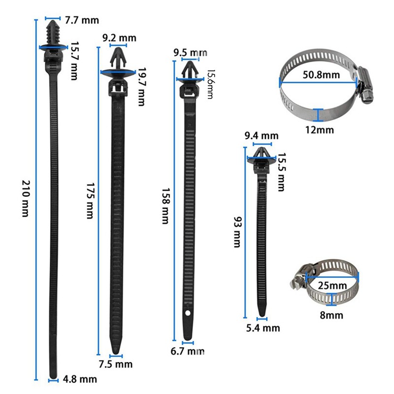 Bộ 620 Đinh Tán Chất Lượng Cao Cho Xe Hơi