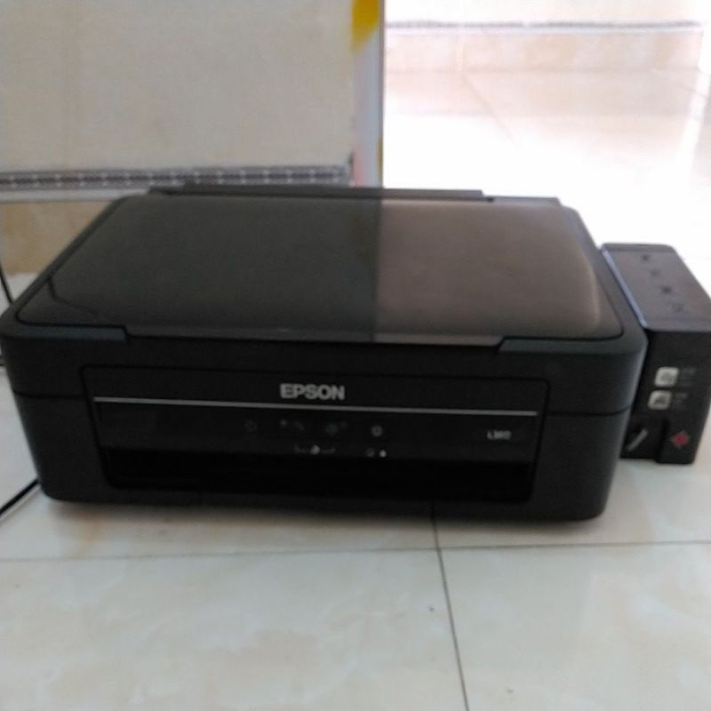 Máy in scan màu Epson L360 lỗi nháy 2 đèn đỏ