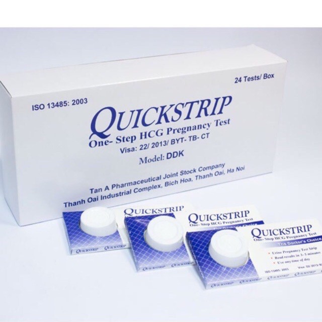 Que thử thai Quickstrip