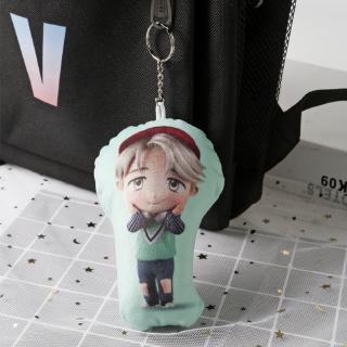 KPOP BTS Plush Pillow Keychain Anime pillow Keyring
