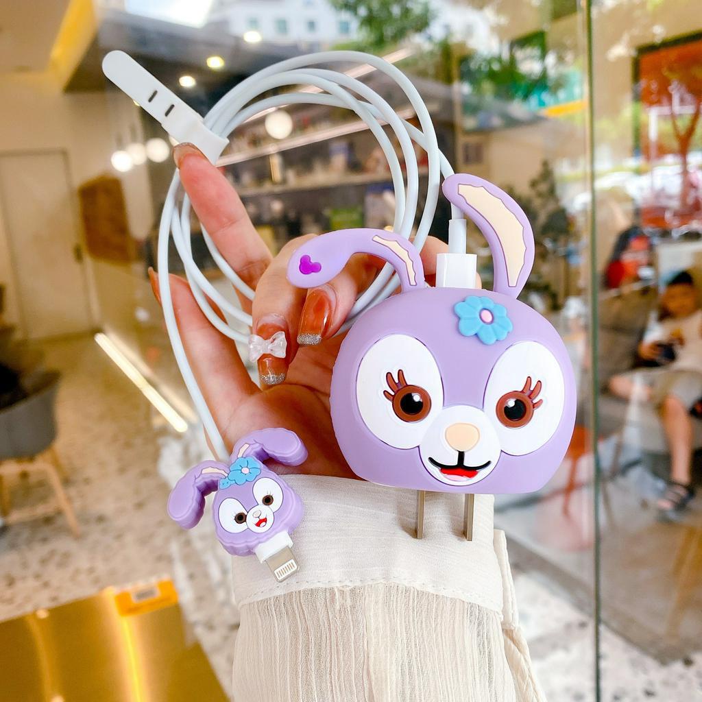 BỘ VỎ BẢO VỆ SẠC NHANH cho iphone kiểu dáng đáng yêu