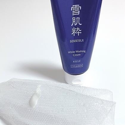 Sữa rửa mặt trắng da Kose Sekkisui White Washing Cream