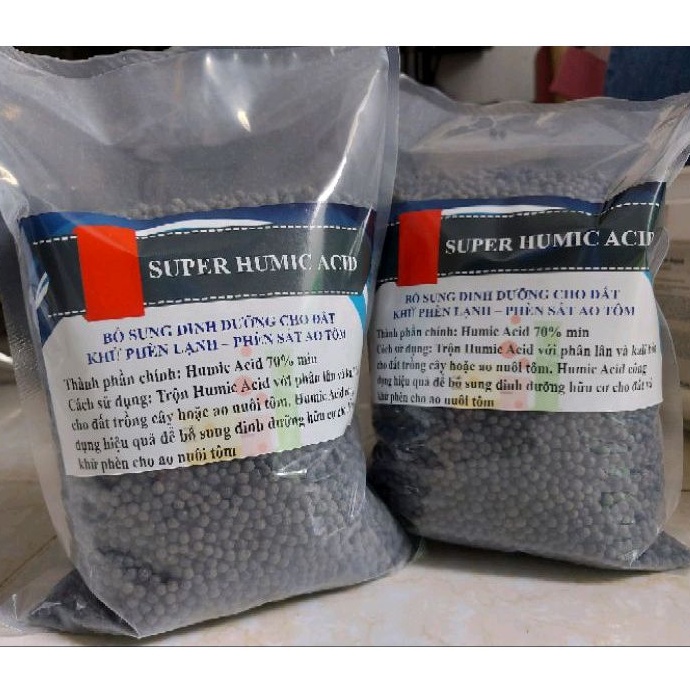 Phân Bón Humic hạt -Kích thích Ra Rể Nhanh,Xanh lá#gói 1kg