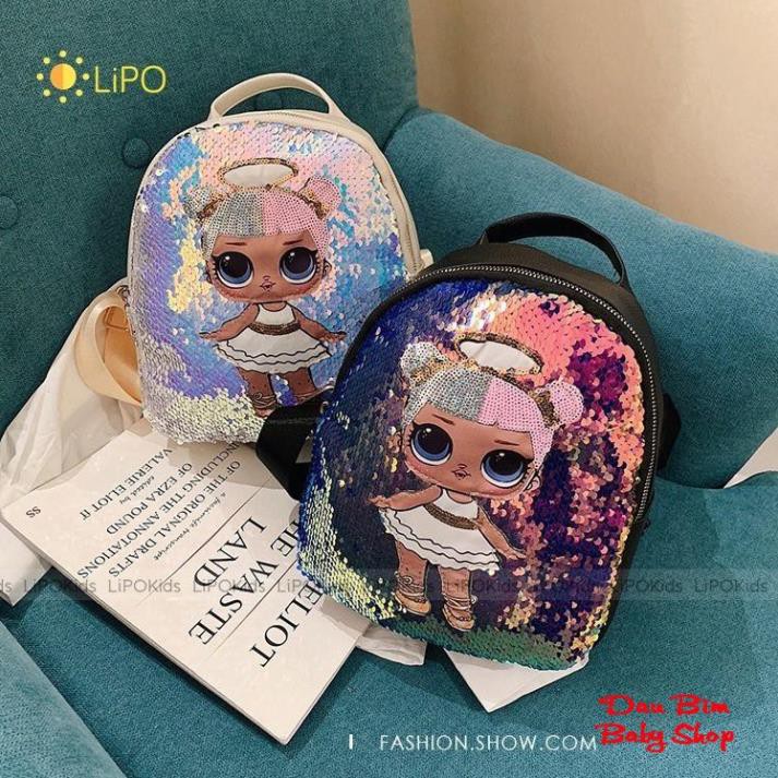 BALO ĐI HỌC  BÚP BÊ ĐỔI MÀU - YLDB