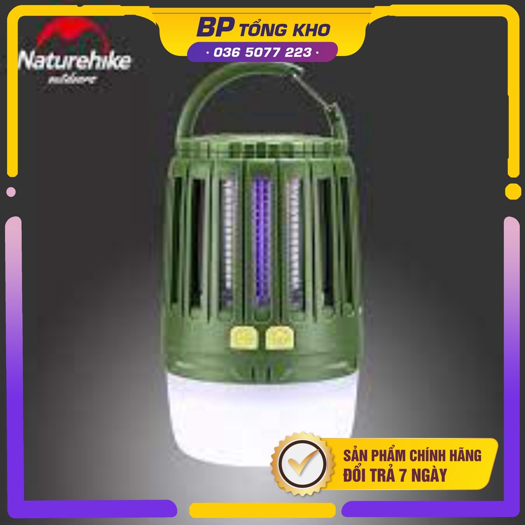 ĐÈN TREO LỀU, CHỐNG MUỖI NATUREHIKE NH20ZM003 3 IN 1 DU LỊCH, DÃ NGOẠI NGOÀI TRỜI CHÍNH HÃNG