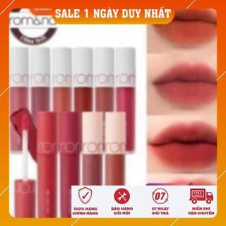 [FREESHIP] - [CHÍNH HÃNG] - Son kem lì cực nhẹ môi Romand Zero Velvet Tint 5.5g