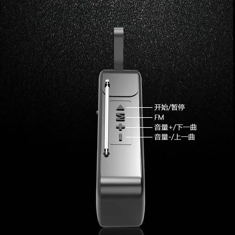 Loa Bluetooth cầm tay không dây L8-ST Plus - Đàm thoại, FM, Bluetooth, Cổng USB, Cổng thẻ SD, TF