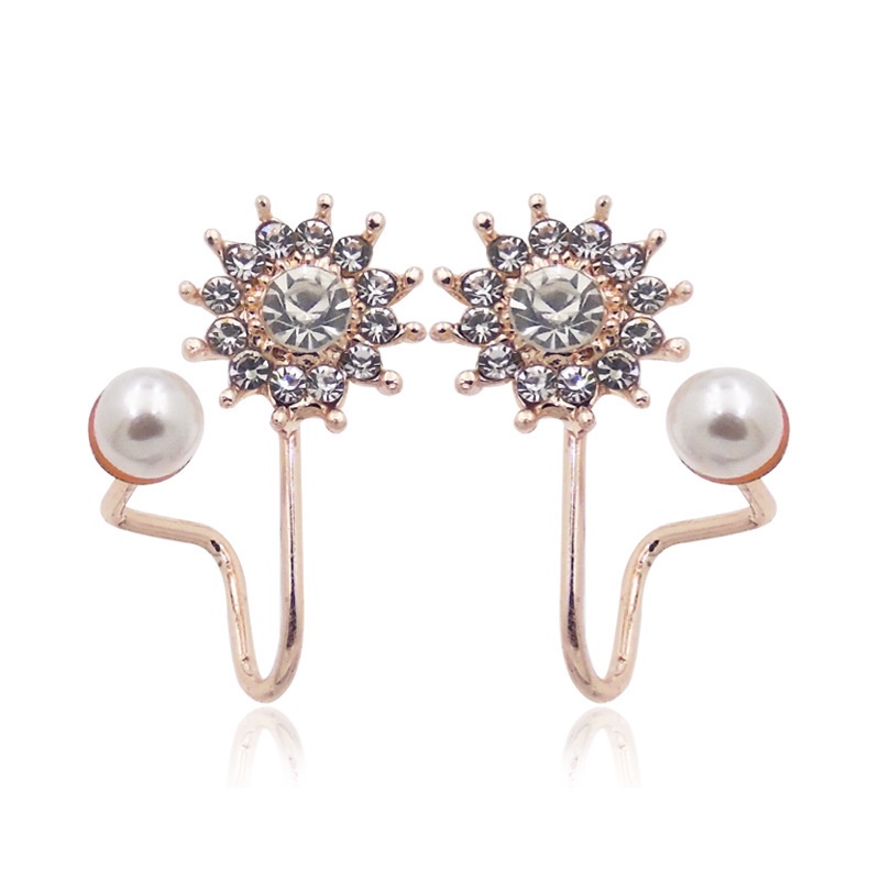 Khuyên Tai Đính Ngọc Trai Thời Trang Dành Cho Nữ