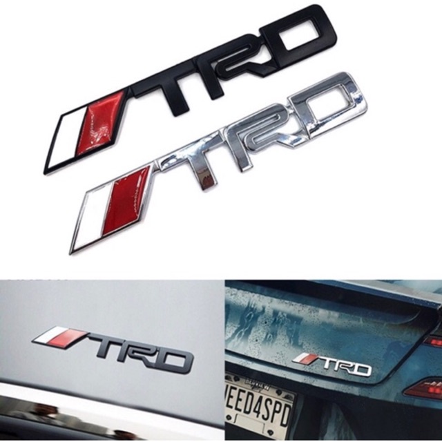 Trd 3D Biểu Tượng Kim Loại Kích Thước Lớn / Nhỏ Cá Tuyết