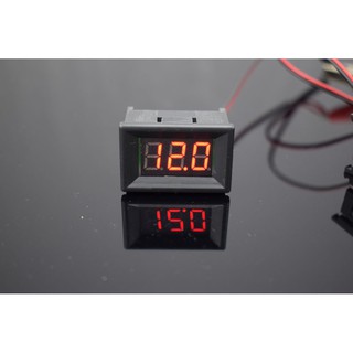 Đồng hồ đo điện áp,vôn kế LED 4.5-30V (đỏ)