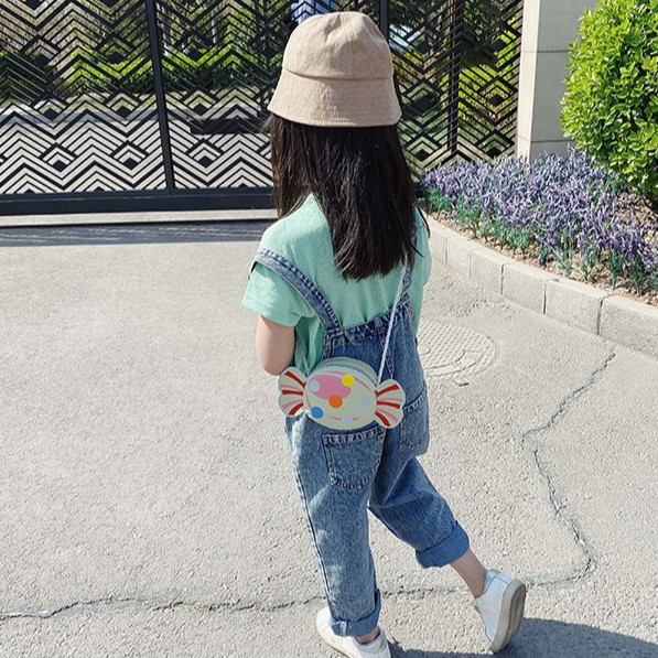 Túi đeo chéo hình KẸO dễ thương phong cách Hàn Quốc cho bé gái TX11