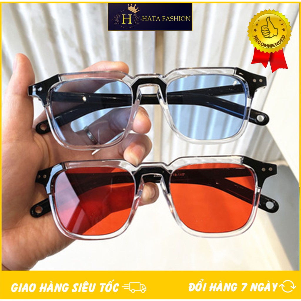 Mắt Kính 2 Chấm Viền Trong Suốt STYLE KPOP K507 Nhiều Màu Hot Trend | BigBuy360 - bigbuy360.vn