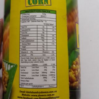 Ngô hạt đóng hộp Sweet Corn