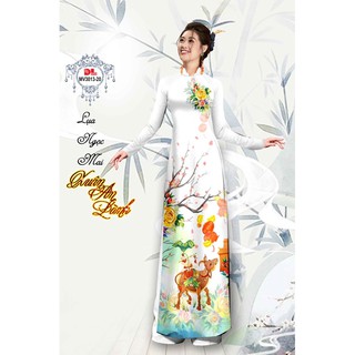 Vải áo dài xuân