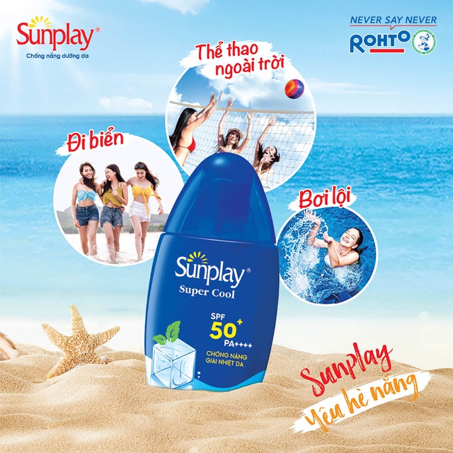 Sữa chống nắng giải nhiệt da Sunplay Super Cool SPF50, PA++++ 30g