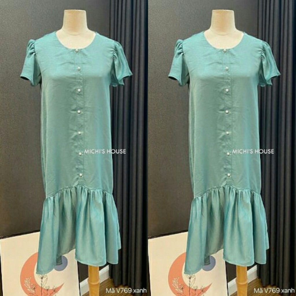 Đầm bầu YA1027 - Váy bầu mùa hè đẹp giá rẻ mẫu mới (freesize)
