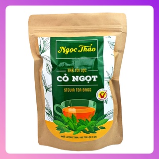 Gói trà cỏ ngọt túi lọc ngọc thảo | 100 túi lọc