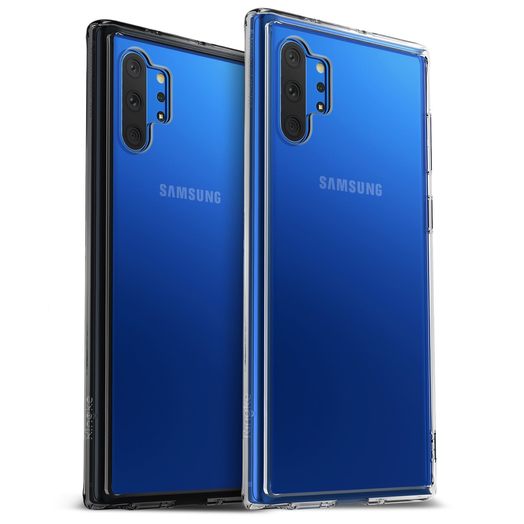 Ốp điện thoại Ringke Fusion cứng màu sắc trong suốt cho Galaxy Note 10 Plus Note 10