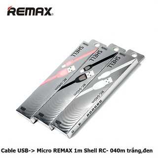 CÁP USB -> MICRO 1M REMAX (RC 040M) ĐEN