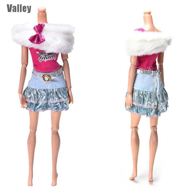 Set 3 Món Đồ Thời Trang Cho Búp Bê Barbie