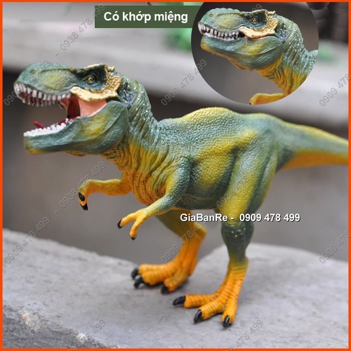 Mô Hình Khủng Long Bạo Chúa T-Rex - Có Khớp Miệng - Dài 23cm - 7333.3