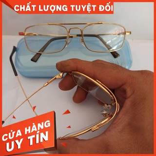Kính lão gọng dẻo có độ 0.5-4 độ cho người già kính viễn thị gọng titan