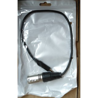 Dây Micro 1 đầu Canon và 1 đầu 3.5 (XLR-3.5)