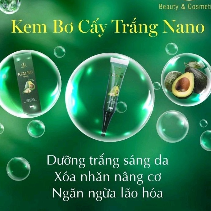 (̣giá sĩ) Kem Bơ Cấy Trắng Nano Olic