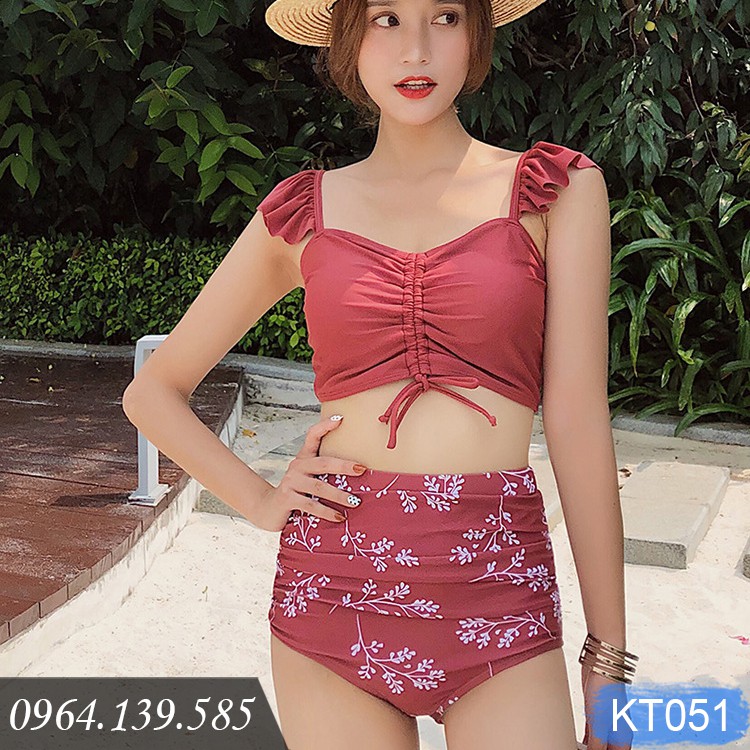 [ẢNH THẬT FEEDBACK] - Bộ bơi 3 chi tiết, bikini kèm váy xuyên thấu, sexy quyến rũ, chất bơi lyrca