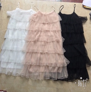 Đầm lưới tầng sexy nữ tính