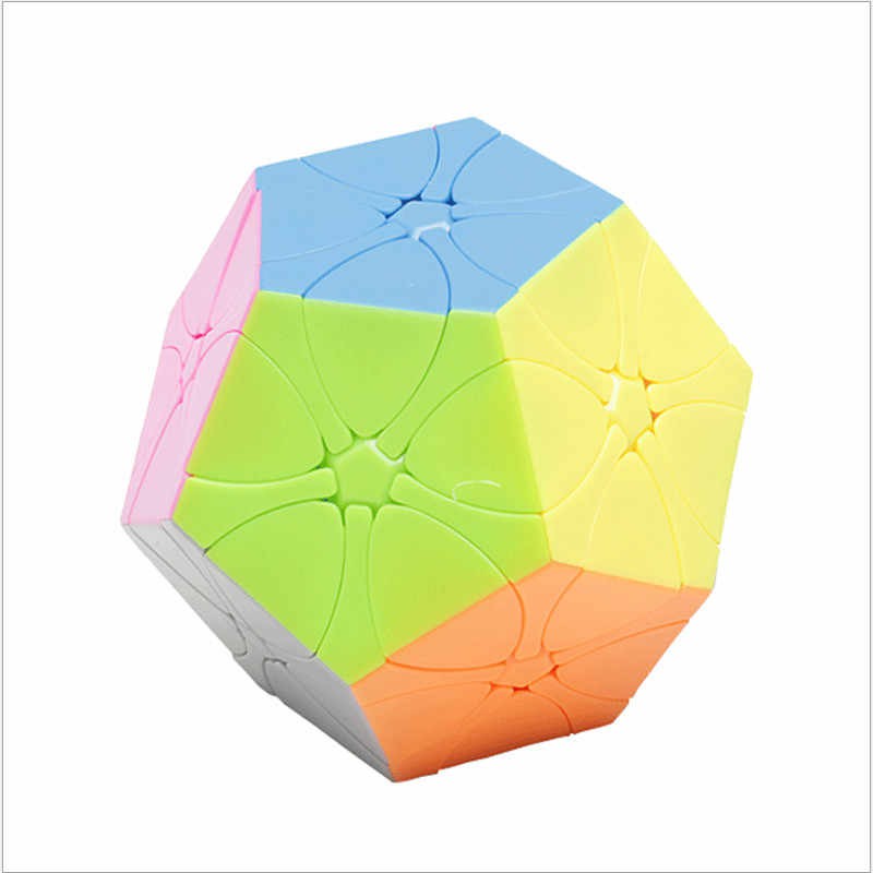 Rubik Biến Thể Moyu MeiLong Rediminx Cube Stickerless - Rubik 12 mặt Moyu Wintersweet Cube ( Siêu Biến Thể )