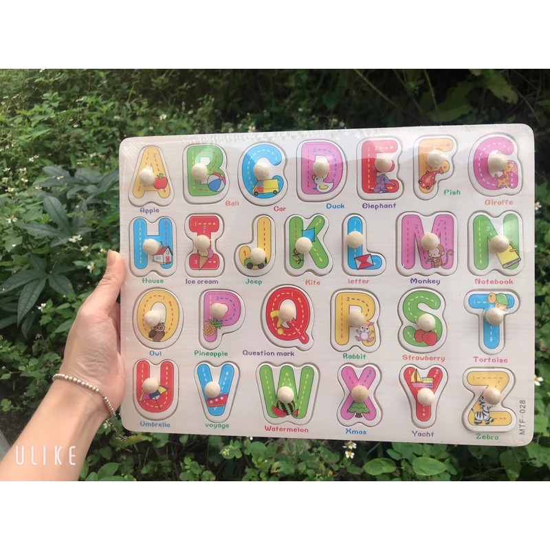 combo 3 bảng núm gỗ