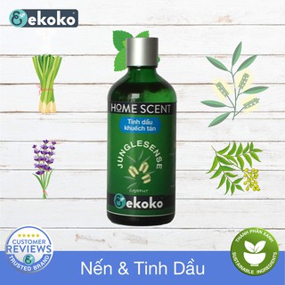 Chai tinh dầu khuếch tán Ekoko Junglesense 100ml thơm mát, ngừa côn trùng, đuổi muỗi