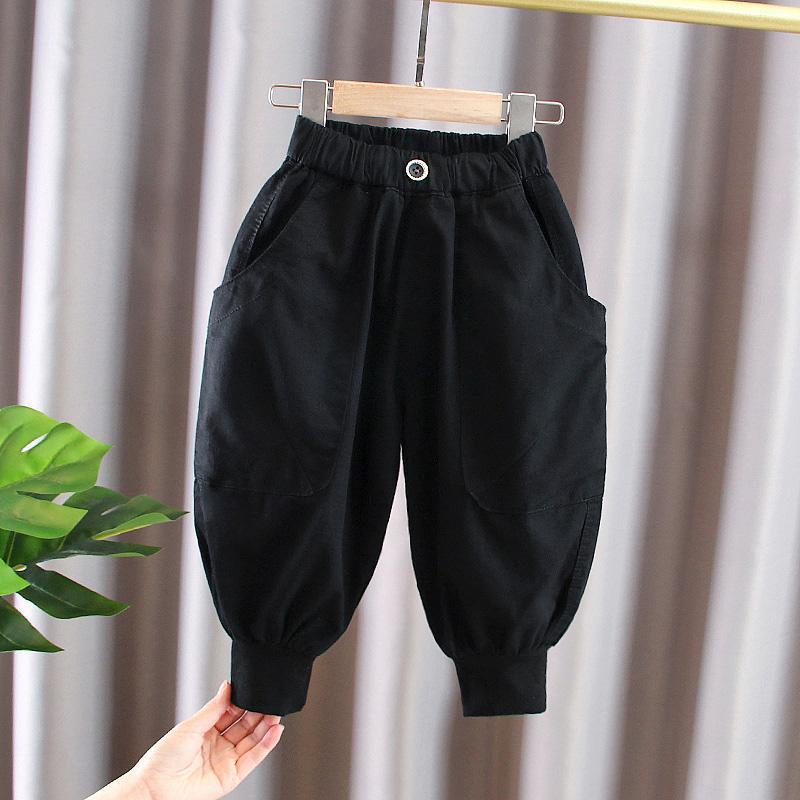 Quần Yếm Cotton Ống Rộng Thiết Kế Mới 2022 Cho Bé Trai