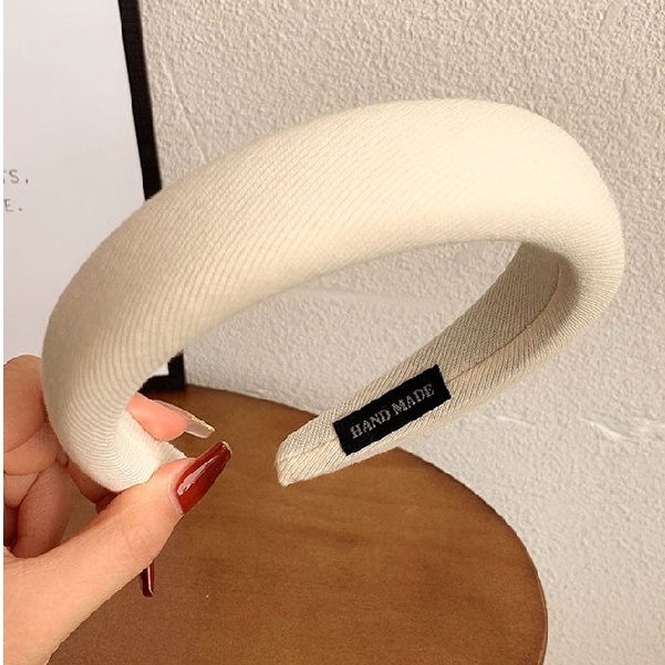 Cài tóc xốp màu sắc đơn giản thời trang