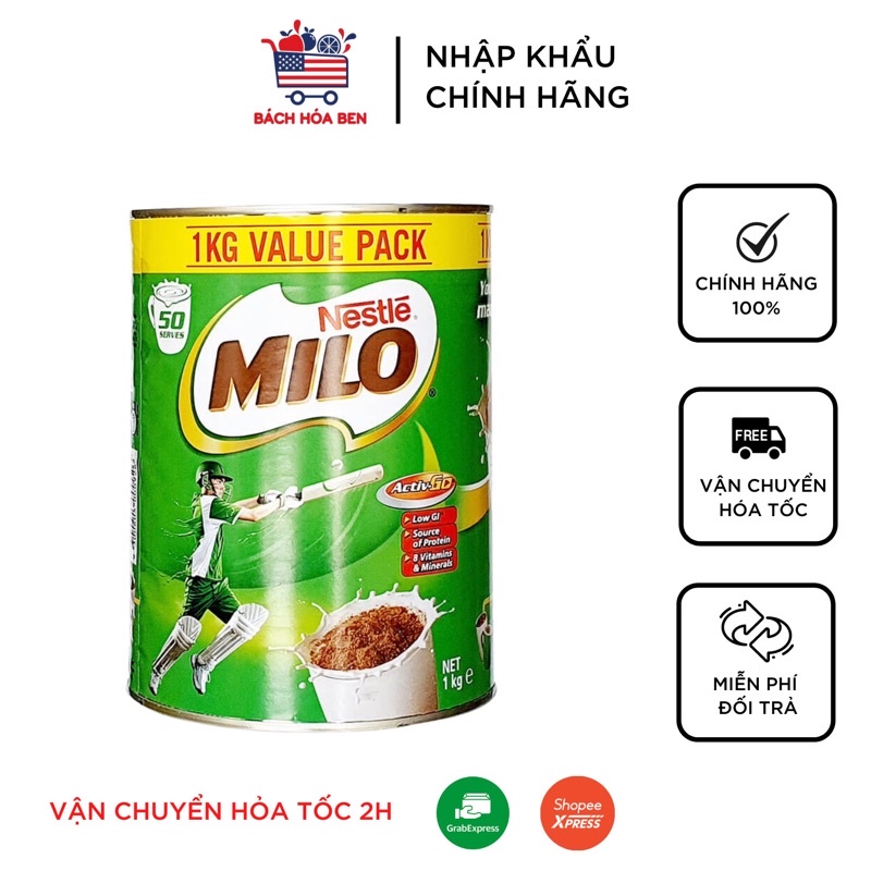 Milo Úc 1kg Date 05/23