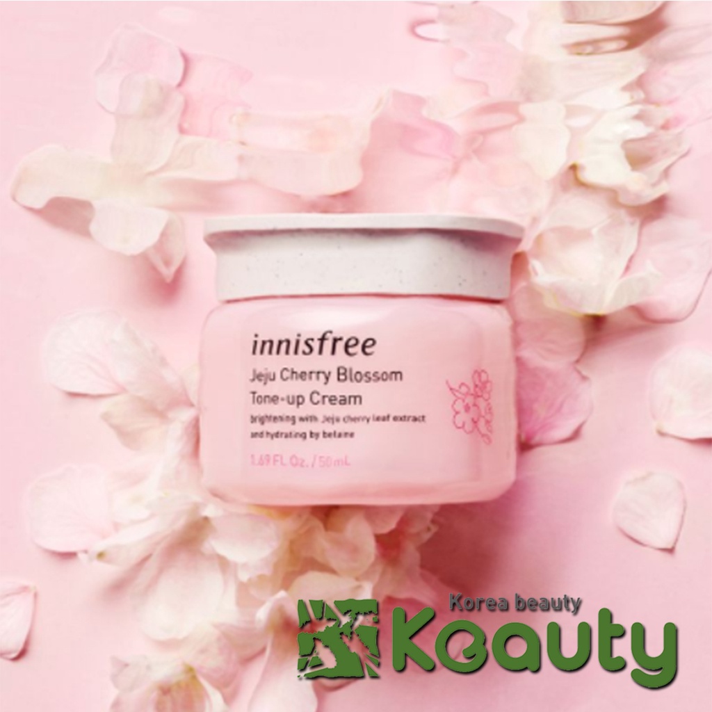 Kem dưỡng nâng tông da từ hoa anh đào Innisfree Jeju Cherry Blossom Tone-up Cream 50ml