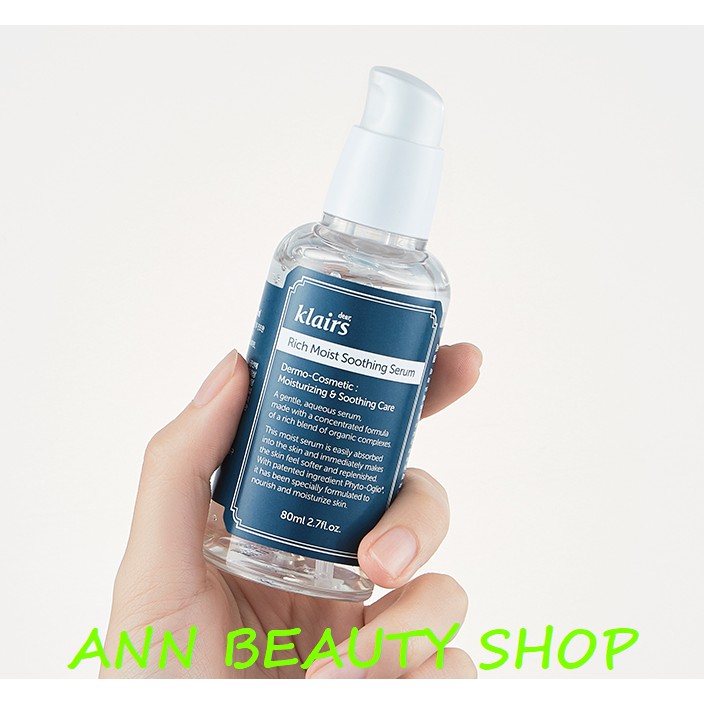 Kem Dưỡng/Tinh Chất Câp Ẩm Chuyên Sâu Klairs Rich Moist Soothing | BigBuy360 - bigbuy360.vn