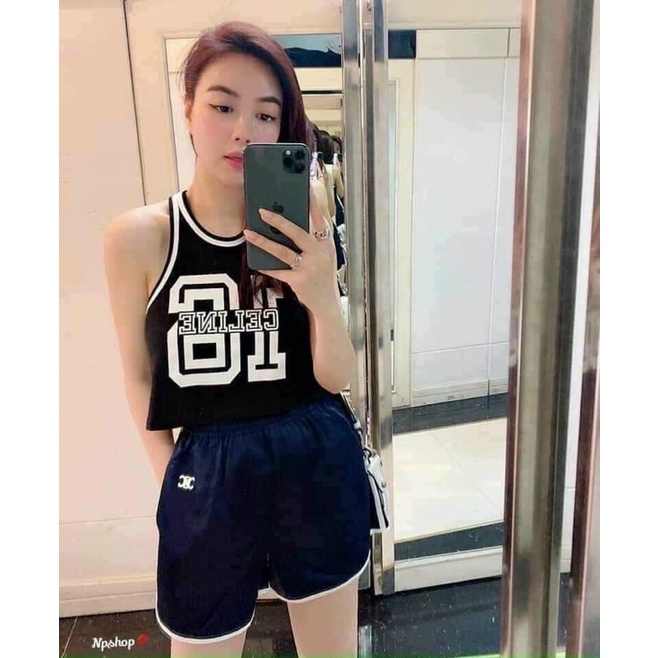 Áo croptop tanktop 16 năng động sporty, kèm ảnh thật và video