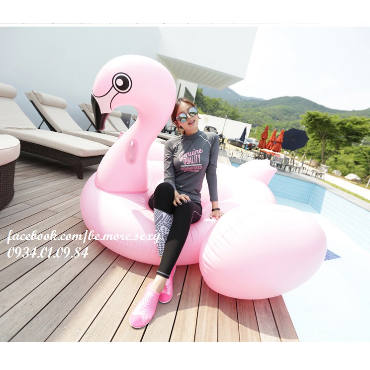 Đồ bơi dài tay Hàn Quốc xám đen | BigBuy360 - bigbuy360.vn