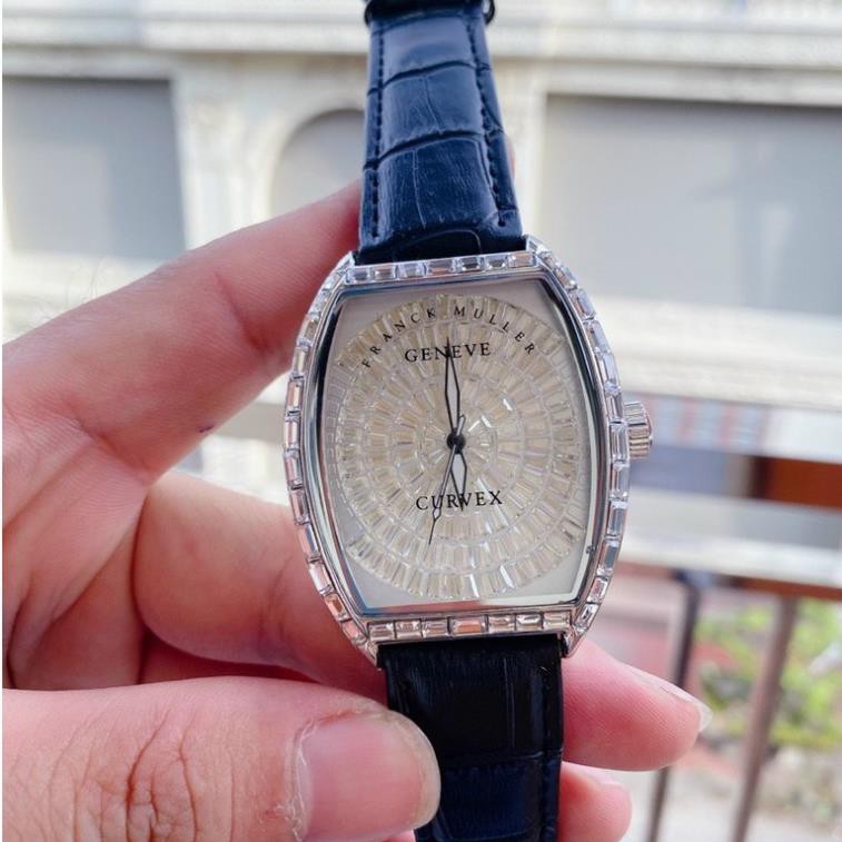 Đồng hồ Nam Franck muller mặt full đá cực chất