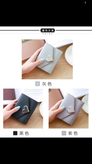 Ví nữ ngắn trái tim