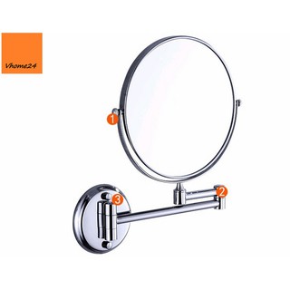 GƯƠNG TRANG ĐIỂM INOX CAO CẤP GẮN TƯỜNG GTD106