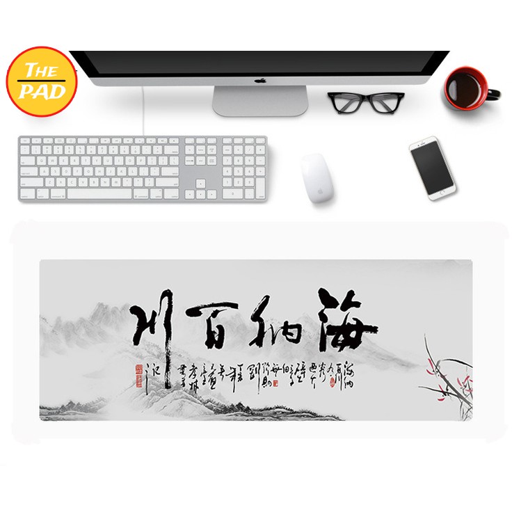 Lót chuột La hán cổ xưa hình in cực đẹp, đơn giản nhưng cực kì tinh tế, siêu dày dặn