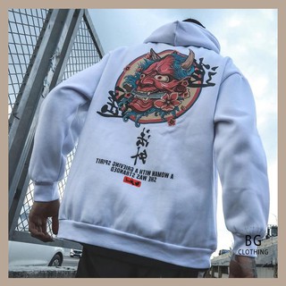 Áo Hoodie Nam Nữ In hình Red Devil chất Nỉ cotton dày dặn phong cách