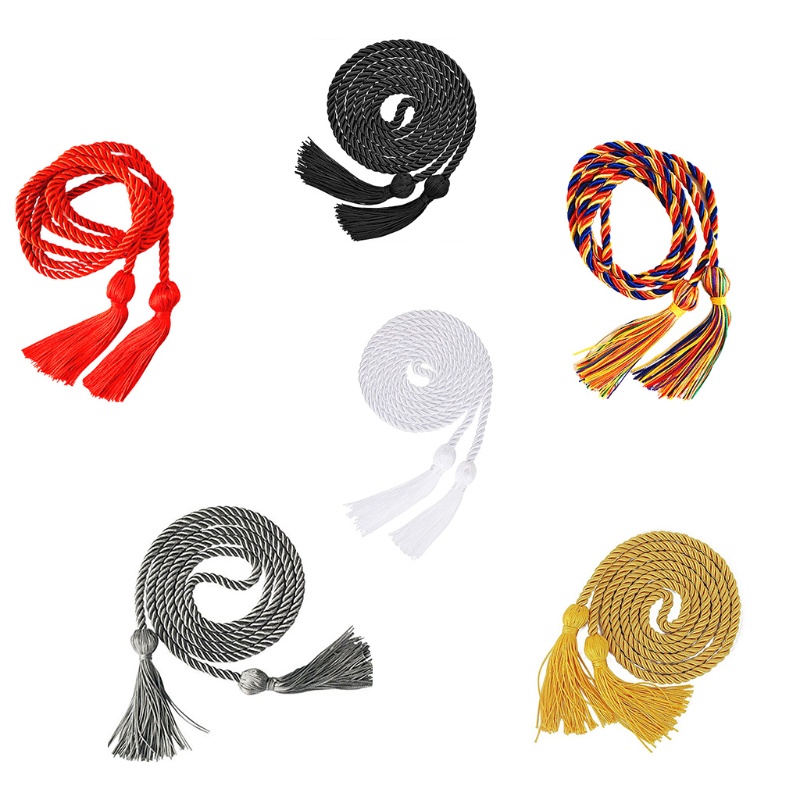 Dây Bện Đơn 67 Inches Gắn Tua Rua Cho Lễ Tốt Nghiệp Bachelor