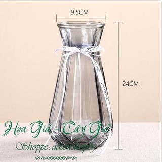 Bình Cắm Hoa Thủy Tinh_MD06 Thắt Nơ